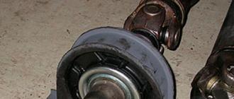 How to replace the outboard driveshaft bearing