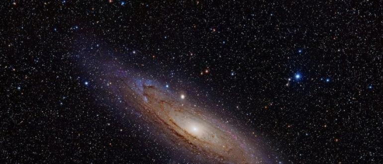 Andromeeda udukogu – saladuste elupaik Galaxy M 31 Andromeeda udukogu