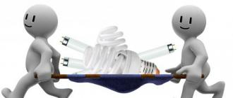 Where to take energy-saving lamps for recycling Where to complain about mercury lamps