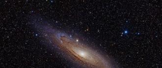 Az Androméda-köd – a rejtélyek lakhelye Galaxy M 31 Androméda-köd