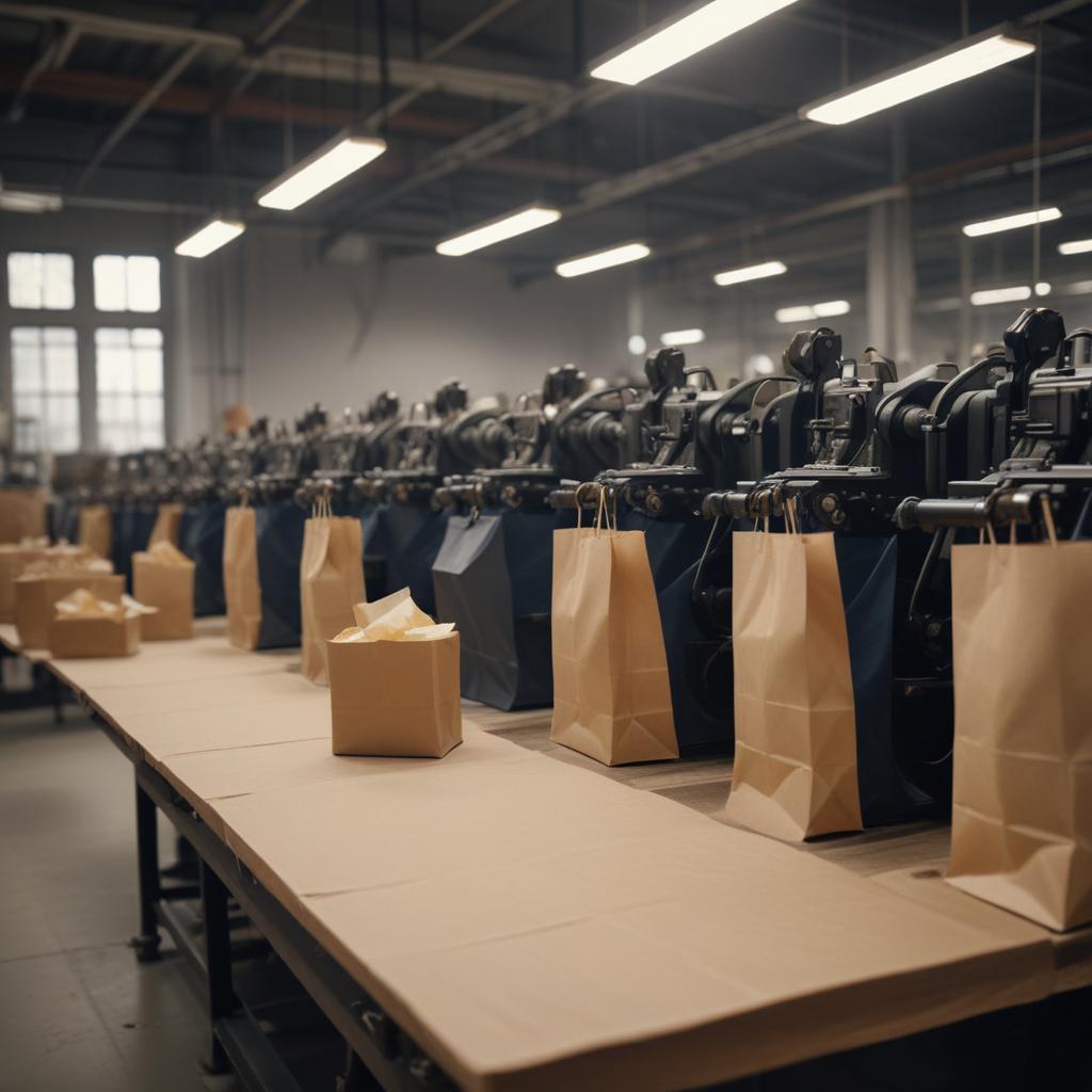 В Москве расширяют производство бумажных пакетов