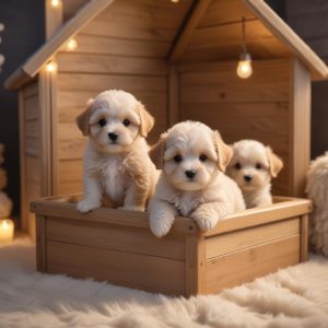 Информация о щенках породы мальтипу F1 с родословной от питомника