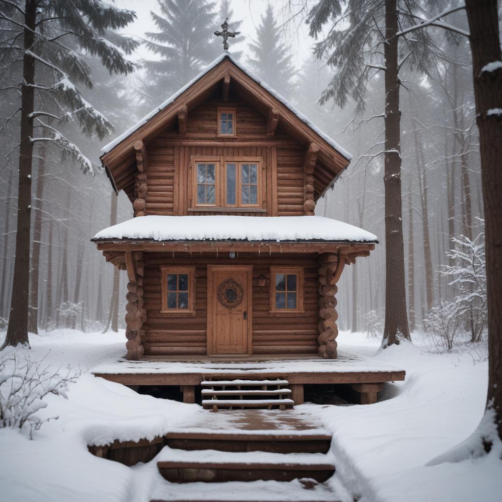 Посуточная аренда дома с баней и купелью в Подмосковье