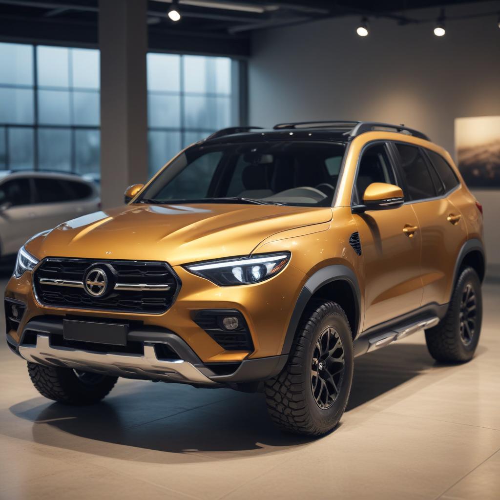 Информация о официальной доступности новой внедорожной модели через дилерскую сеть